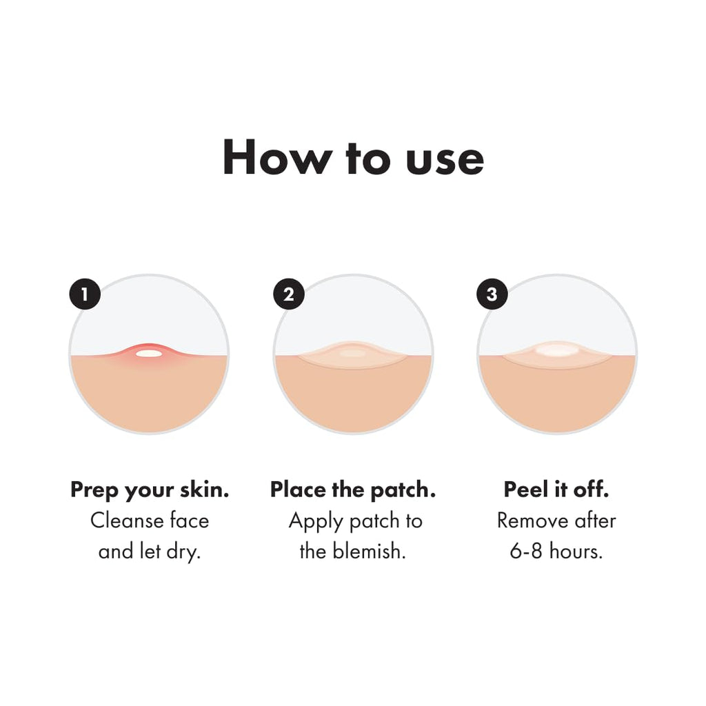 Mighty Patch™ Invisible+ Patch – the Barely-There Daytime Hydrocolloid Acne Pimple Patch for Covering Zits and Blemishes, Tapered Edges Designed to Blend into Skin (72Ct)